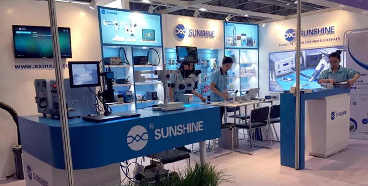 SUNSHINE in Hong Kong Electronics Fair