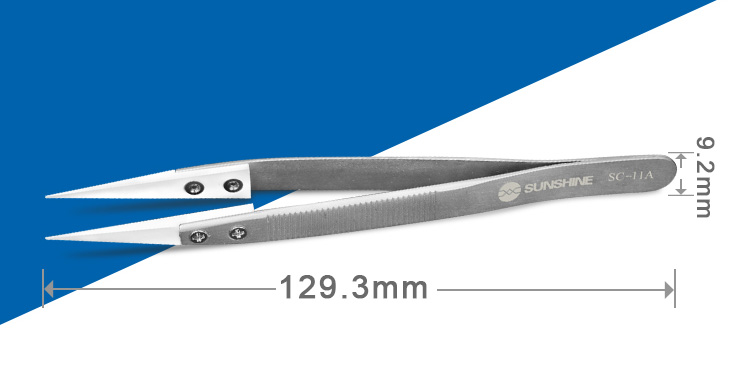 A good mobile phone repair tool, SC-11A jump wire ceramic tweezers, suitable for long-term operation