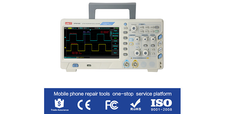 Do you know oscilloscope is also a mobile phone repair tool