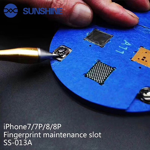 How to use tools to repair CPU in a convenience way when its removed from cellphone motherboard
