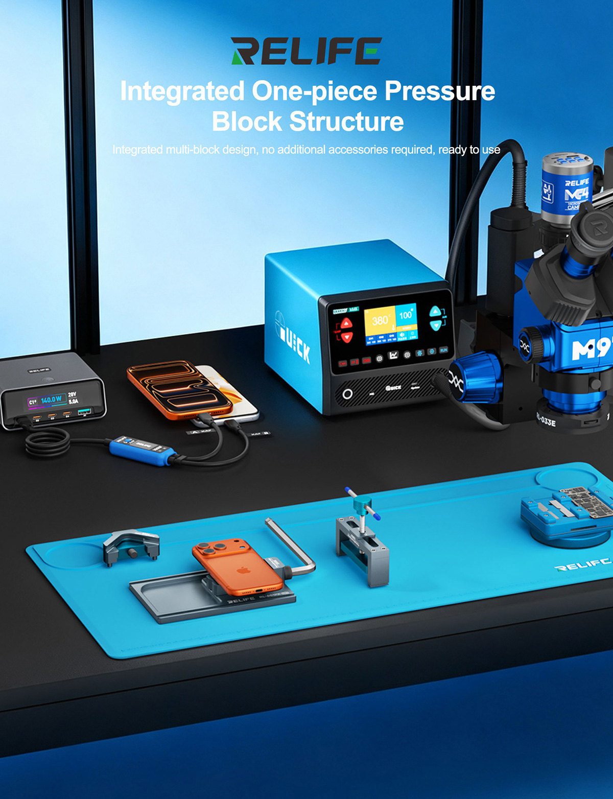 RELIFE RL-601PX Pro Multifunctional frame correction tool Features