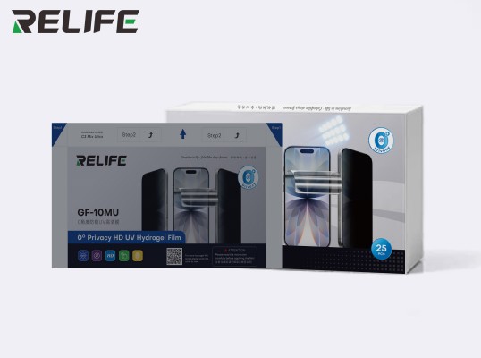 RELIFE GF-10MU  0° Angle Anti-peeping UV HD Hydrogel Film (For C3 MIX ULTRA)