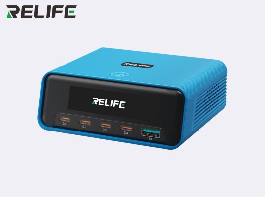 RELIFE Q8 165W Cargador Inteligente Multipuerto Gan
