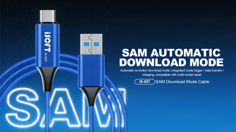 ISOFT IS-007 SAM download mode cable