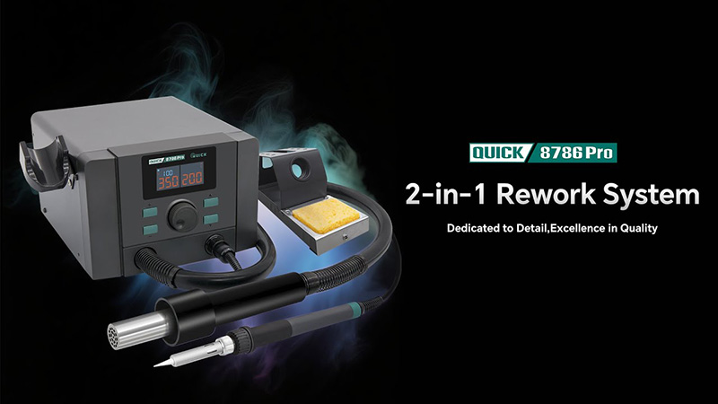Quick 8686Pro Two-in-one repair system