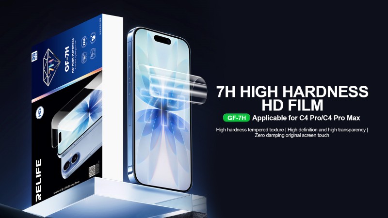 RELIFE GF-7H Hd high-hardness hydrogel film For C4 series