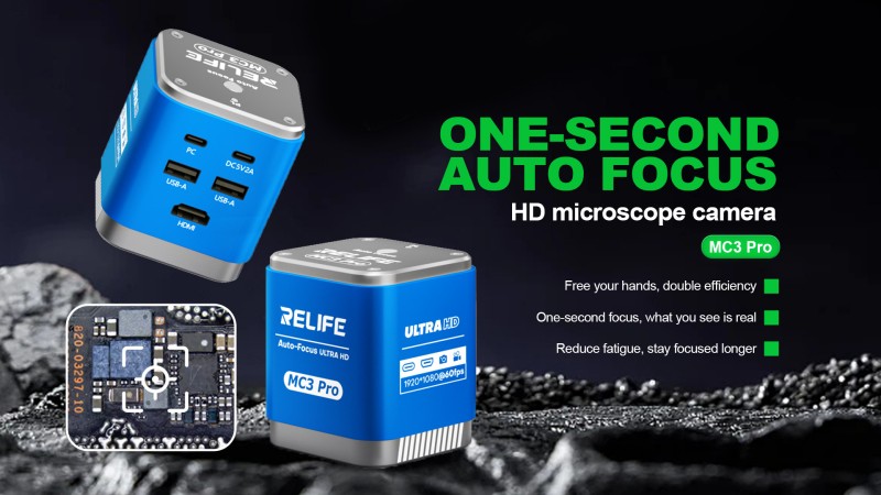 RELIFE MC3 Pro Autofocus microscope camera