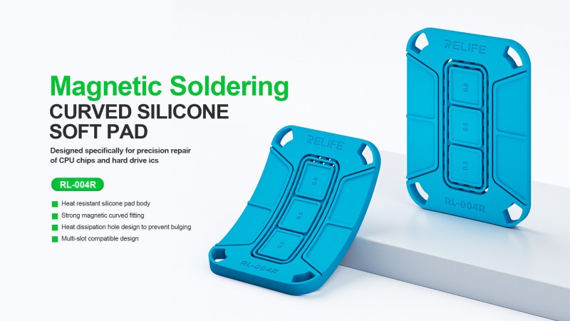 RELIFE RL-004R Curved magnetic soldering pad