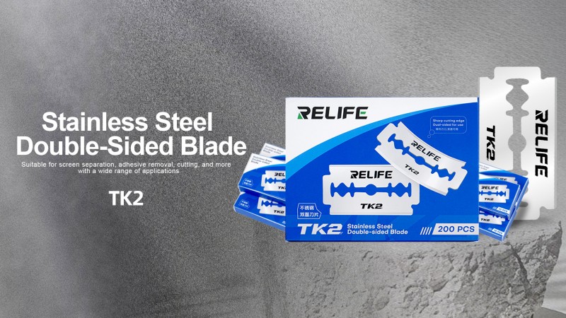 RELIFE TK2 Stainless Steel Double-Sided Blade