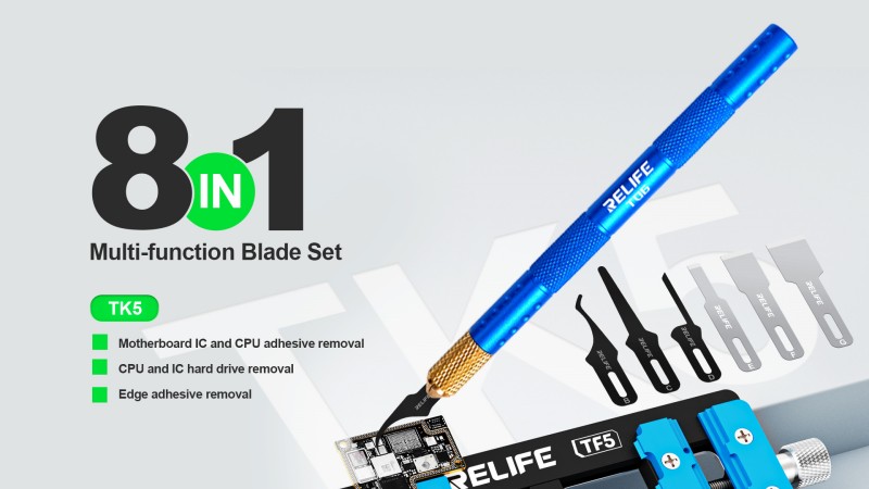 RELIFE TK5 8-in-1 Multifunctional Blade Set