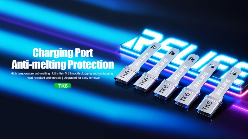 RELIFE TK6 TYPE-C Charging port anti-melting protection setV