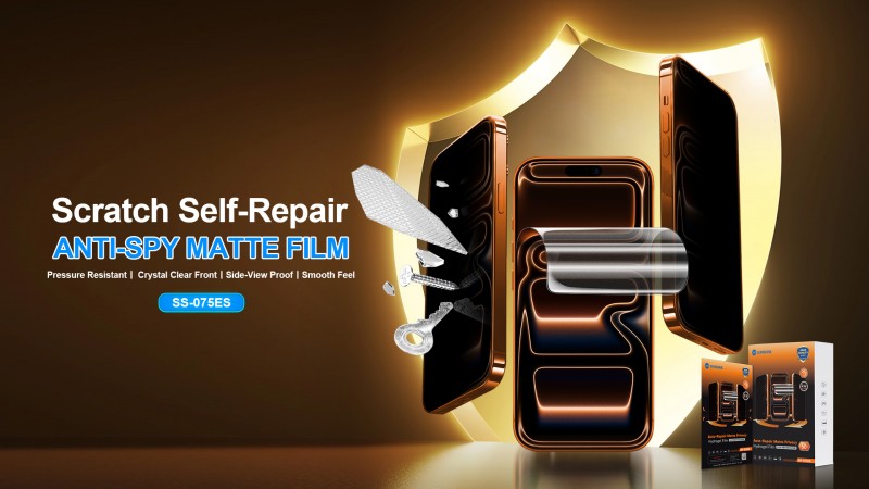 SUNSHINE SS-075ES Pressure-resistant quick-repair matte anti-peeping hydrogel film