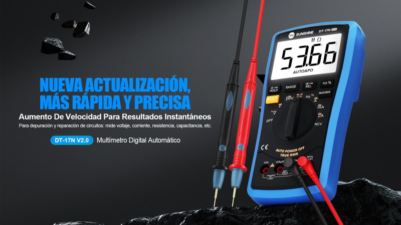 DT-17N Multímetro digital inteligente