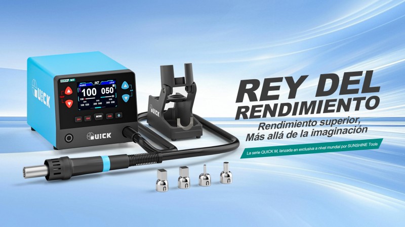 Estación de soldadura inteligente sin plomo QUICK M7