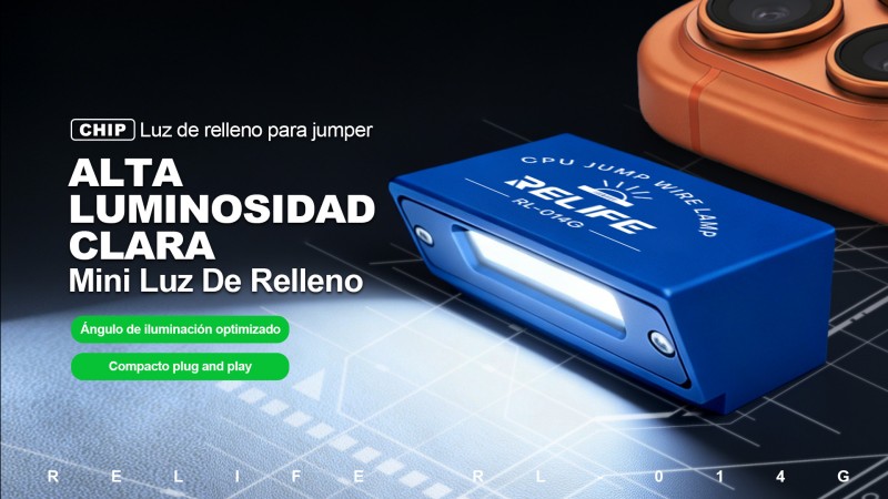RELIFE RL-014G Luz para cable de puenteo de chips