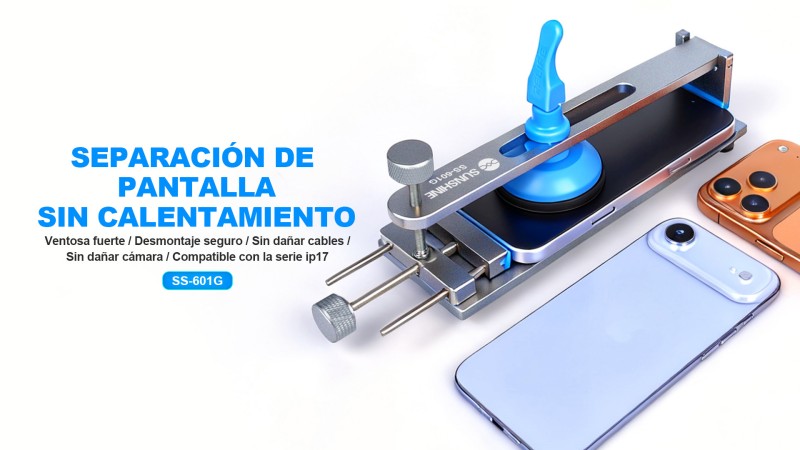 SUNSHINE SS-601G Herramienta de eliminación de pantalla de teléfono móvil sin calefacción